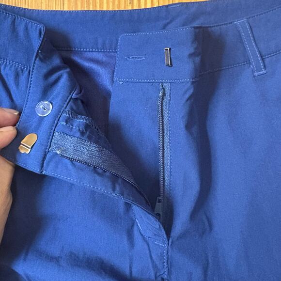 RNWK dark blue athletic golf chino womens shorts SIZE 8 - Picture 3 of 5